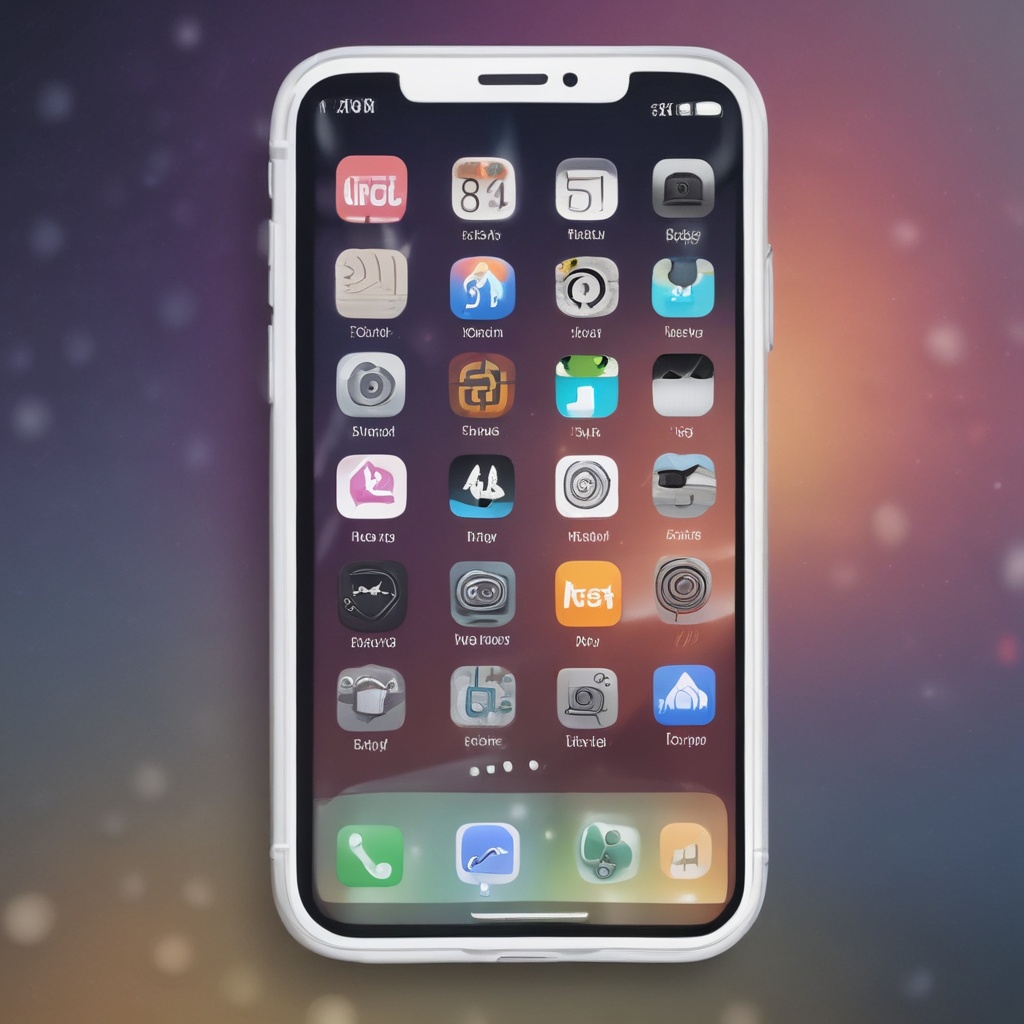iPhone home screen